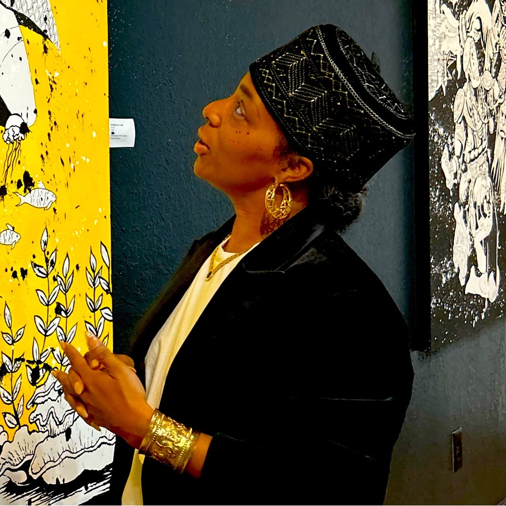 Crown. In my culture also known as Kofi He or SHE who wears a Powerful piece